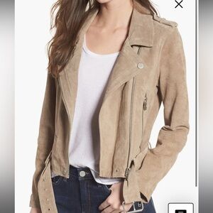 Blank NYC Suede Moto Jacket